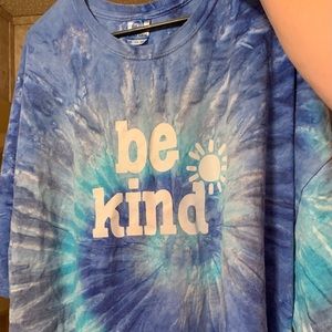 Be Kind Tie Dye T-Shirt 5X